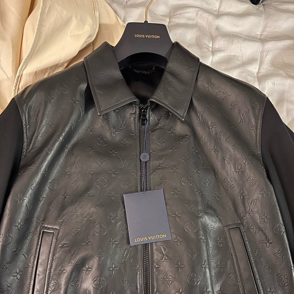 Louis Vuitton leather jacket